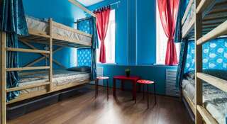 Гостиница Хостелы Рус - Красные ворота Москва Спальное место на двухъярусной кровати в 8-местном общем номере для мужчин-6