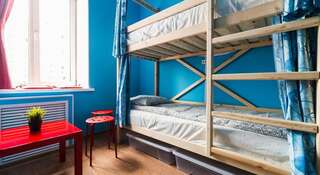 Гостиница Хостелы Рус - Красные ворота Москва Спальное место на двухъярусной кровати в 4-местном общем номере для мужчин и женщин-3