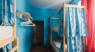 Гостиница Хостелы Рус - Красные ворота Москва Спальное место на двухъярусной кровати в 6-местном общем номере для мужчин-4